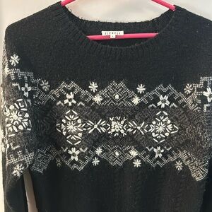 Claudie Pierlot black wool sweater